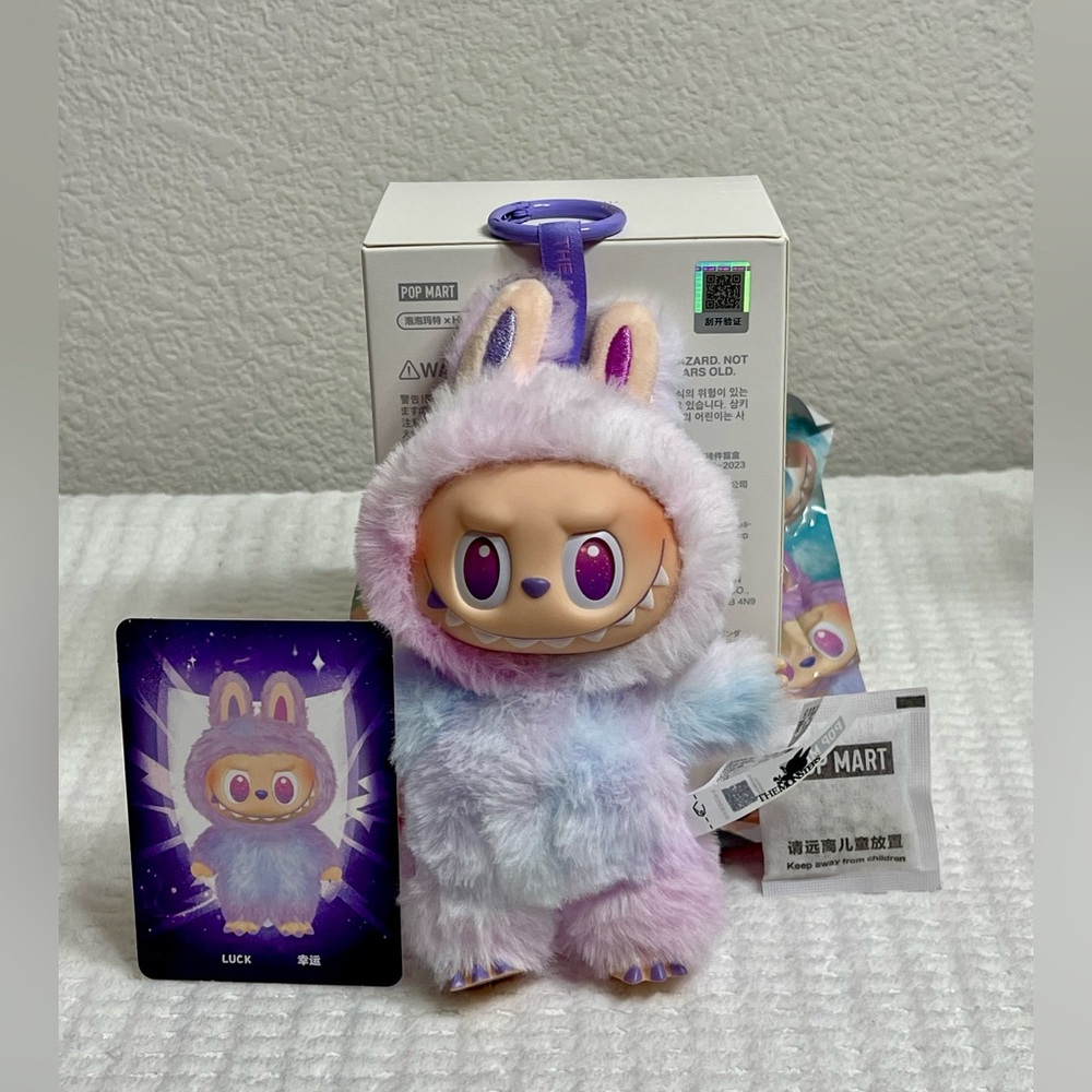 Authentic LUCK Labubu-Big Into Energy Series Opened Box